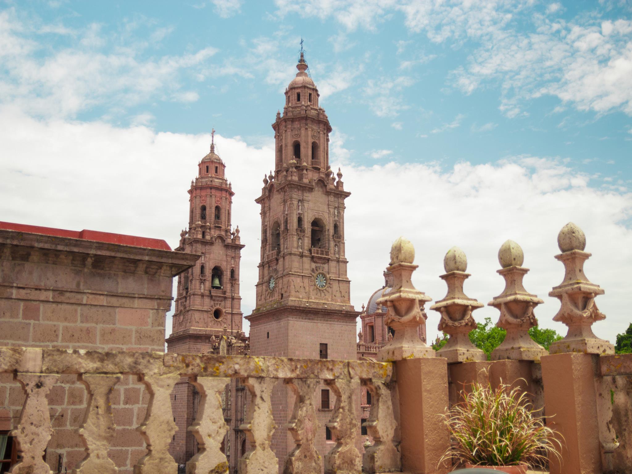 Mision Catedral Morelia Bagian luar foto